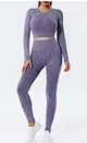 seamless ribbed set